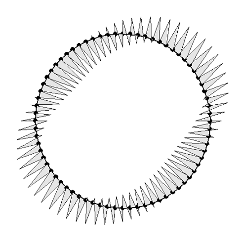 内水圧_部材軸直角_せん断力